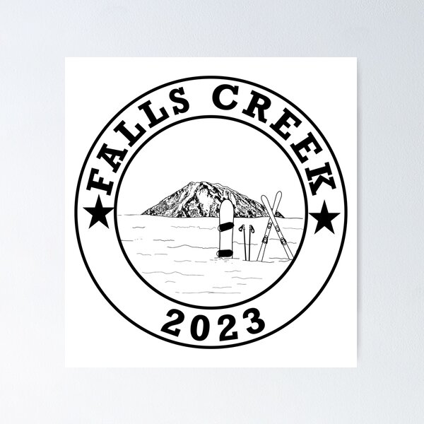 Item preview, Falls Creek Snow Ski and Board 2023 designed and sold by ClaireBillson.