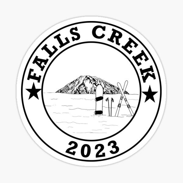 Item preview, Falls Creek Snow Ski and Board 2023 designed and sold by ClaireBillson.