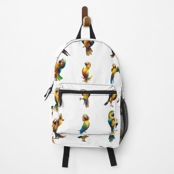 Item preview, Chromatic Parrot Charm Multicolor Beauty designed and sold by Pixel4Art.