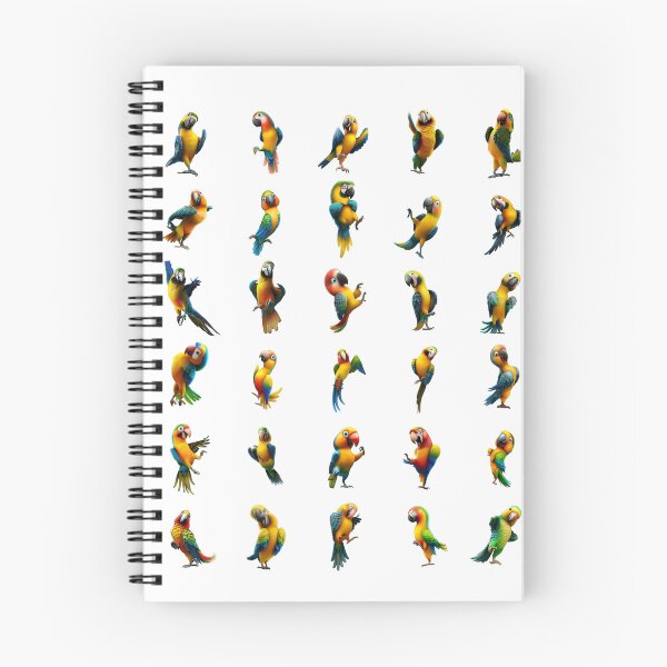Item preview, Chromatic Parrot Charm Multicolor Beauty designed and sold by Pixel4Art.