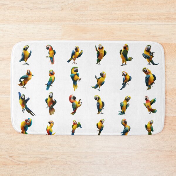 Item preview, Chromatic Parrot Charm Multicolor Beauty designed and sold by Pixel4Art.