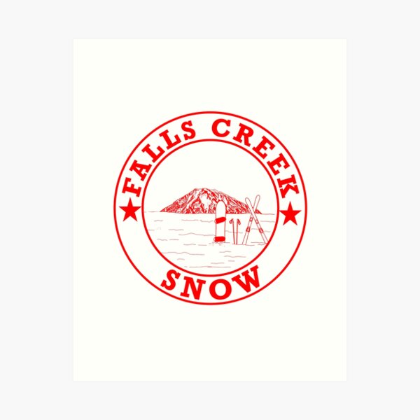 Item preview, Falls Creek Snow Ski and Board designed and sold by ClaireBillson.