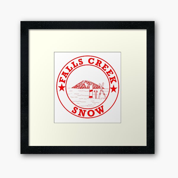 Item preview, Falls Creek Snow Ski and Board designed and sold by ClaireBillson.