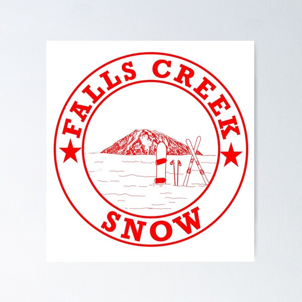 Item preview, Falls Creek Snow Ski and Board designed and sold by ClaireBillson.