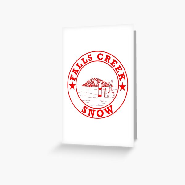 Item preview, Falls Creek Snow Ski and Board designed and sold by ClaireBillson.