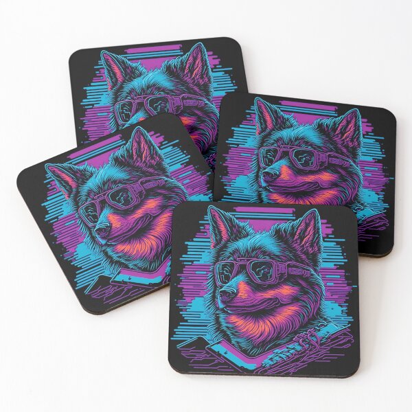 Item preview, Synthwave Dog designed and sold by Pride-Casuals.