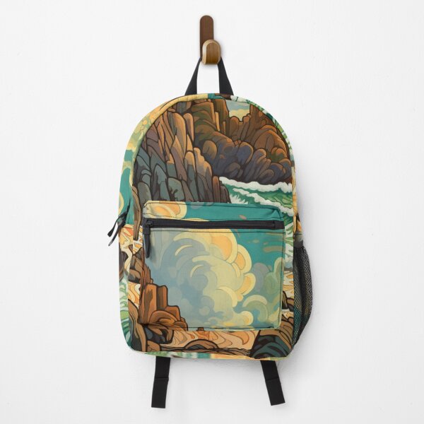 Item preview, Waves Over the Beach at Porthcurno, Cornwall designed and sold by EpicFoxArt.