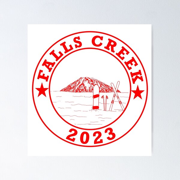 Item preview, Falls Creek Snow Ski and Board 2023 designed and sold by ClaireBillson.