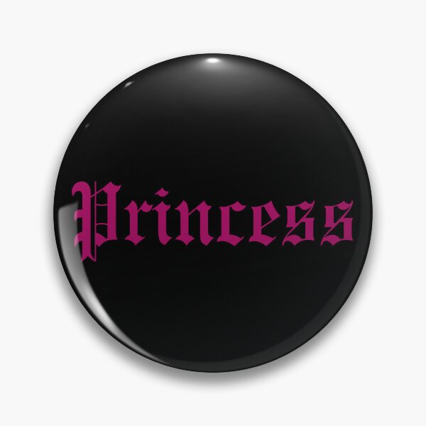 Item preview, Princess Gothic Text Jazzberry Jam Dark Magenta designed and sold by Ninjakandy.