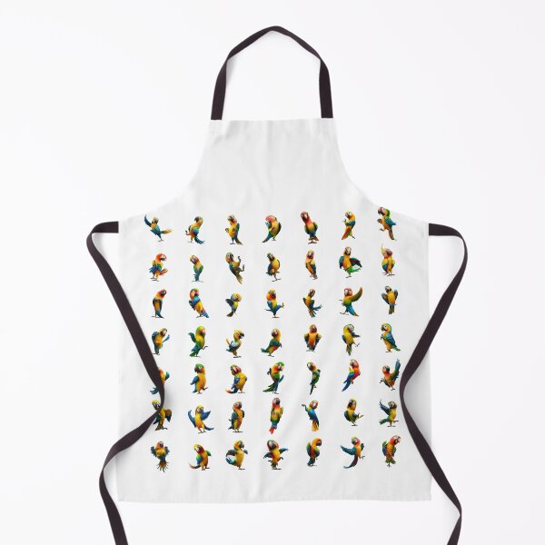 Aperçu de l'œuvre Mélange de plumage de perroquet multicolore exotique créée et vendue par Pixel4Art.
