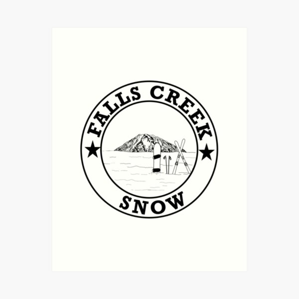 Item preview, Falls Creek Snow Ski and Board designed and sold by ClaireBillson.