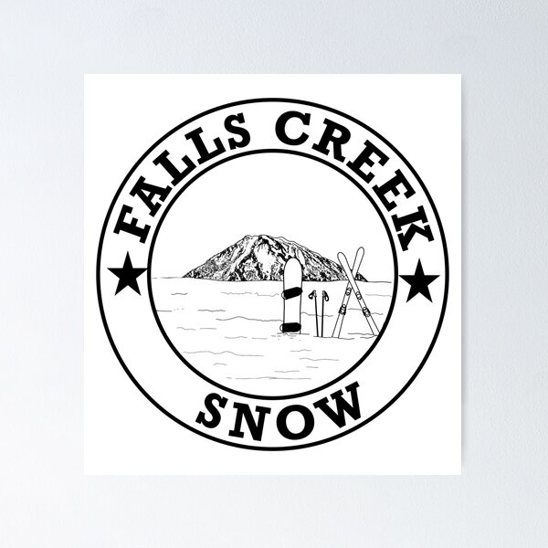 Item preview, Falls Creek Snow Ski and Board designed and sold by ClaireBillson.