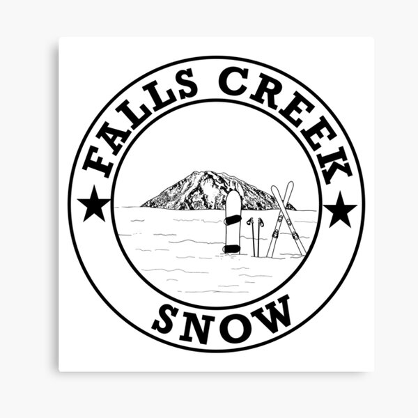 Item preview, Falls Creek Snow Ski and Board designed and sold by ClaireBillson.