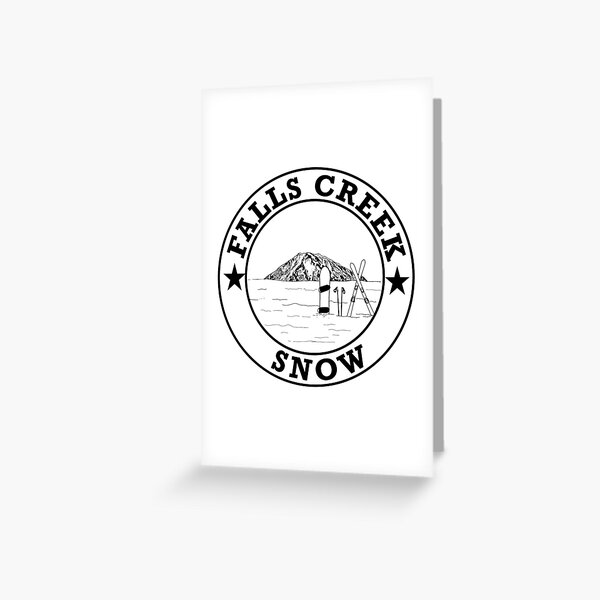 Item preview, Falls Creek Snow Ski and Board designed and sold by ClaireBillson.