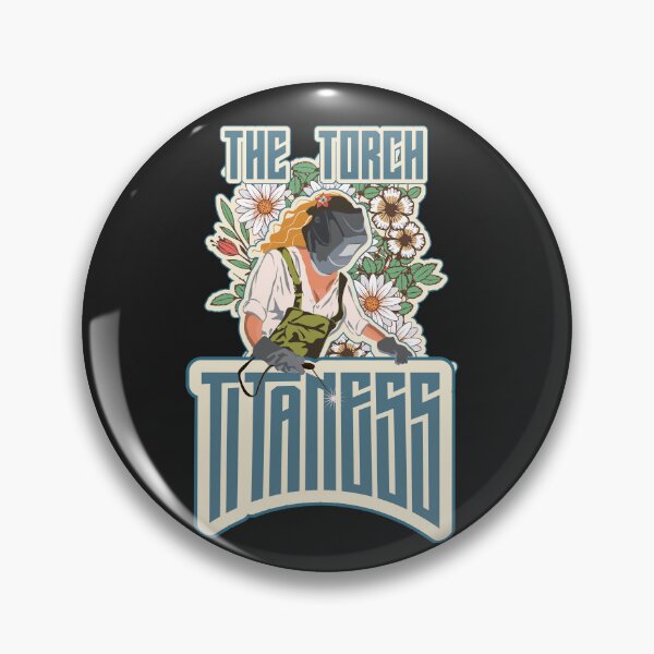 Item preview, The torch Titaness gift for welder girl designed and sold by HomeCoquette.
