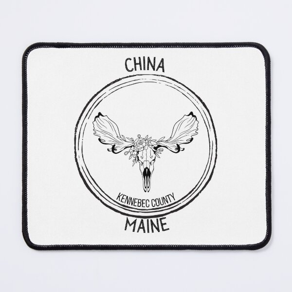Item preview, China Maine Moose Skull designed and sold by Ashley Gagnon.