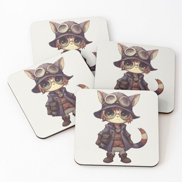 Item preview, Goggle Coat Cat designed and sold by SmittenbyKitten.