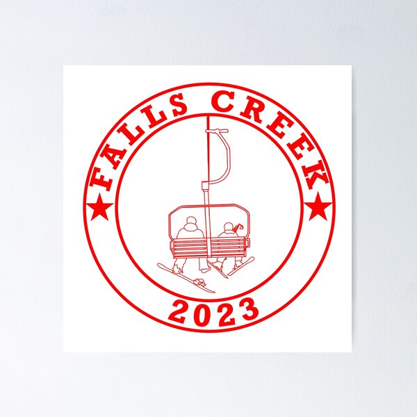 Item preview, Falls Creek 2023 Skilift designed and sold by ClaireBillson.