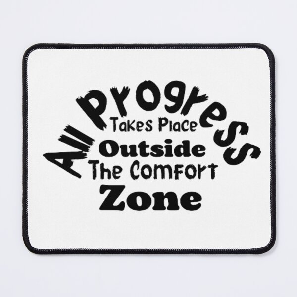 Item preview, Out of the comfort zone - quote designed and sold by AnimalWorldArtt.