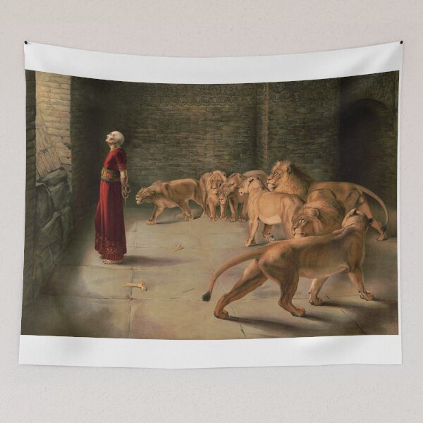 Item preview, Daniel in the Lions Den designed and sold by shearsjohn.