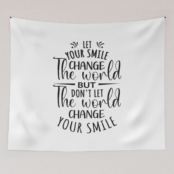Item preview, Let Your Smile Change The World designed and sold by Giro-design.