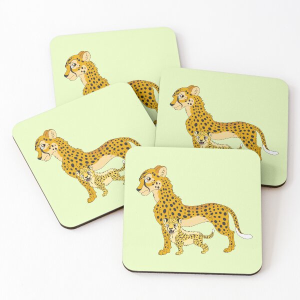 Item preview, cheetah and cub V2 designed and sold by RaineOfAuroria.