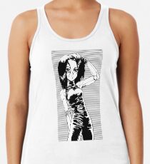 battle angel alita Racerback Tank Top
