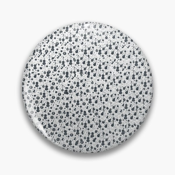 Item preview, Harmonious Melodies: Monochromatic Small Musical Instruments Pattern designed and sold by dorzaart.