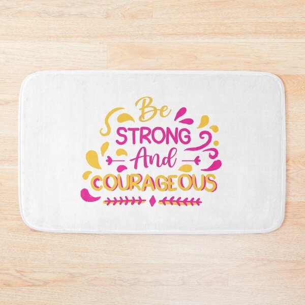 Item preview, Strong and courageous designed and sold by pinkyfish1010.