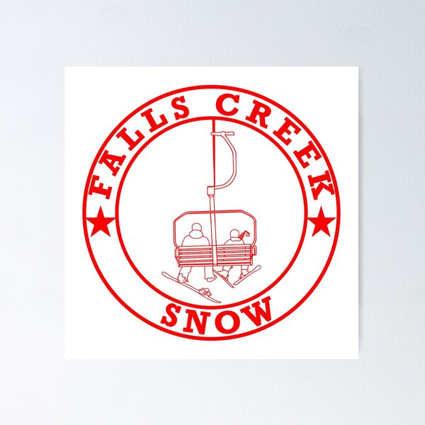 Item preview, Falls Creek Snow Skilift designed and sold by ClaireBillson.