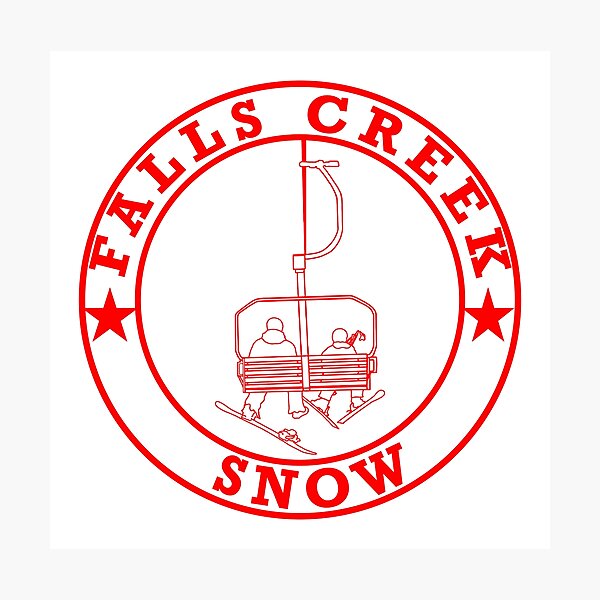 Item preview, Falls Creek Snow Skilift designed and sold by ClaireBillson.