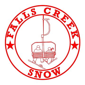 Artwork thumbnail, Falls Creek Snow Skilift by ClaireBillson