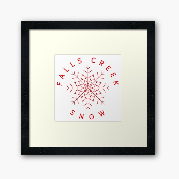 Item preview, Falls Creek Snowflake designed and sold by ClaireBillson.