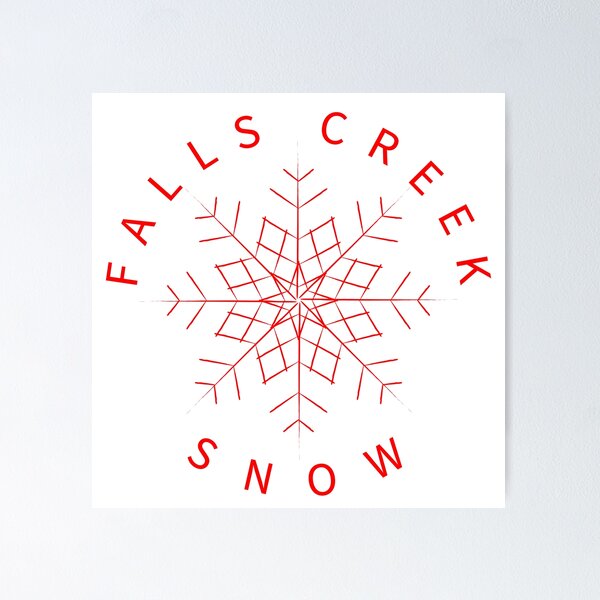 Item preview, Falls Creek Snowflake designed and sold by ClaireBillson.