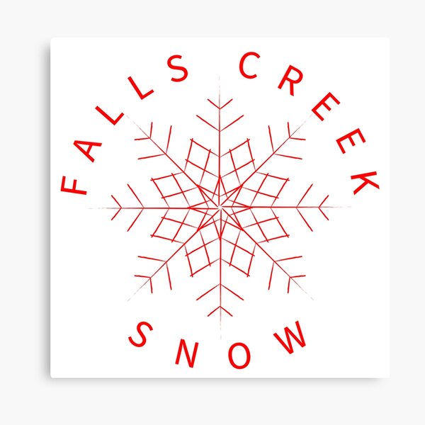 Item preview, Falls Creek Snowflake designed and sold by ClaireBillson.