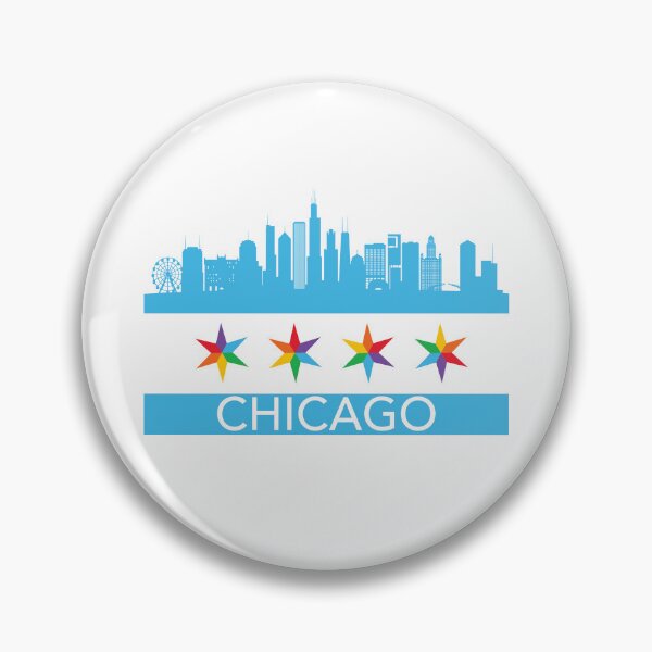 Item preview, Chicago Pride Flag designed and sold by Highway24.