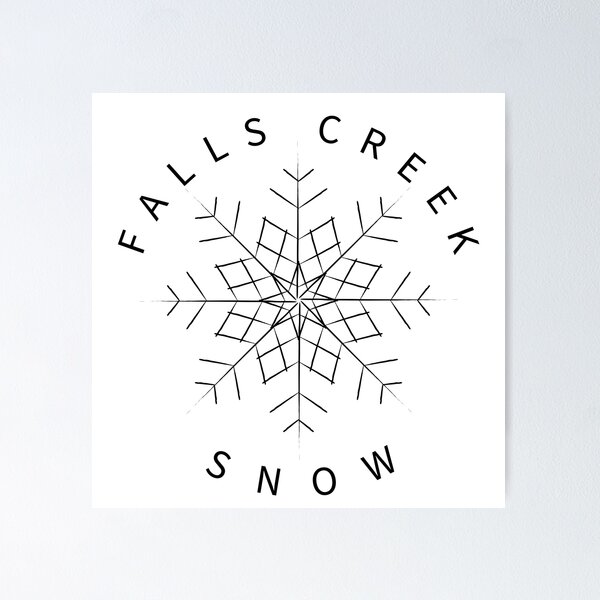 Item preview, Falls Creek Snowflake designed and sold by ClaireBillson.