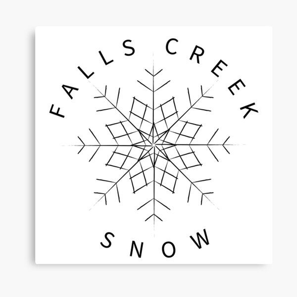 Item preview, Falls Creek Snowflake designed and sold by ClaireBillson.
