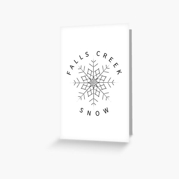 Item preview, Falls Creek Snowflake designed and sold by ClaireBillson.