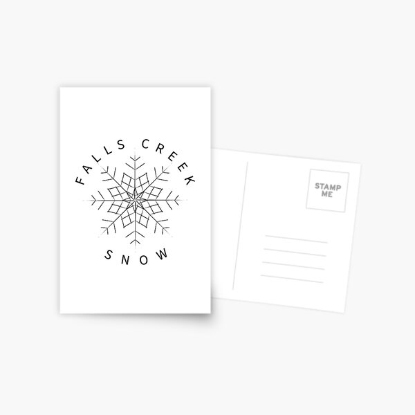 Item preview, Falls Creek Snowflake designed and sold by ClaireBillson.