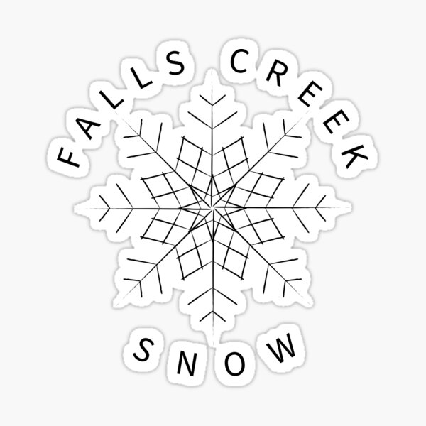 Item preview, Falls Creek Snowflake designed and sold by ClaireBillson.