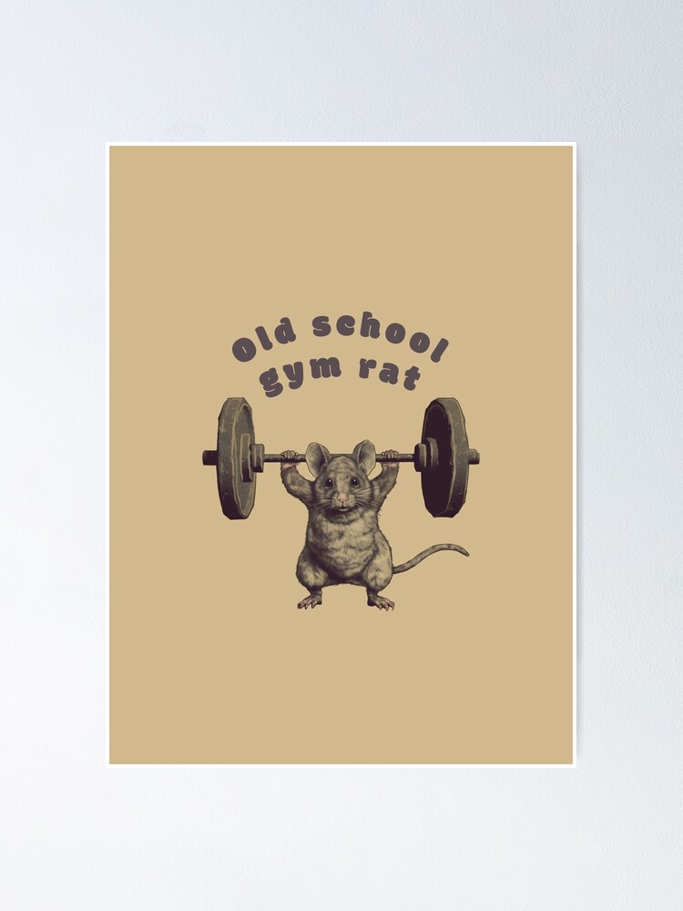 Gym Rat Digital Download Funny Weightlifting Fitness 