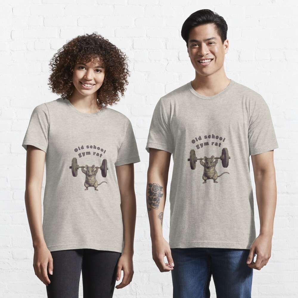 Old school gym t shirts clearance