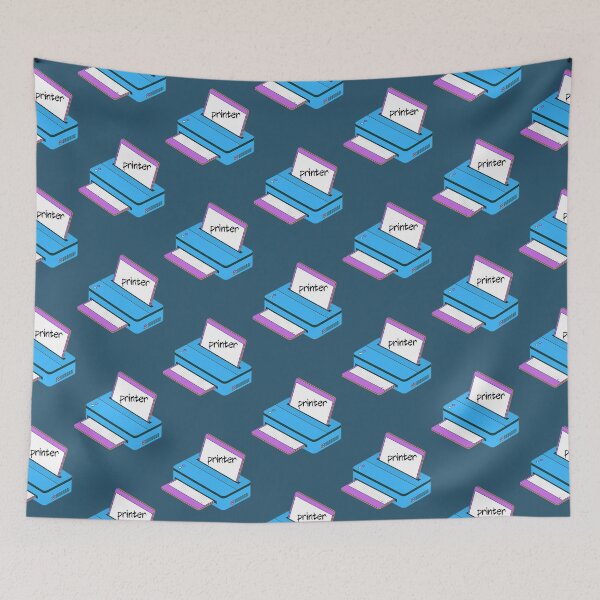 Item preview, printer  designed and sold by luckyfoxstudio.