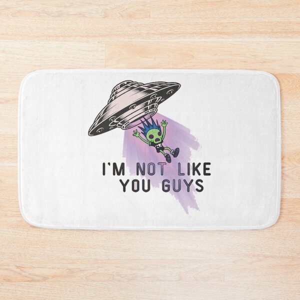 Item preview, Bl!nk 182 Inspired I_m Not Like You Guys Lyric - Alien Graphic - Emo, Pop Punk, Alt Rock - Tom Del designed and sold by BlackGoldenShop.