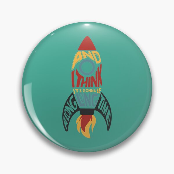 Item preview, rocketman calligram designed and sold by luckyfoxstudio.