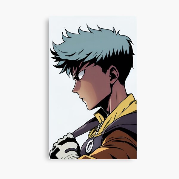 Vintage Japanese Anime One Punch Man Poster Retro Kraft Paper Posters Wall  Sticker Home Decor Living Room Bar Cartoon Picture