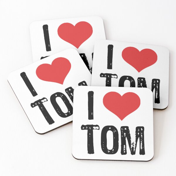 Item preview, I Love Tom  designed and sold by BlackGoldenShop.