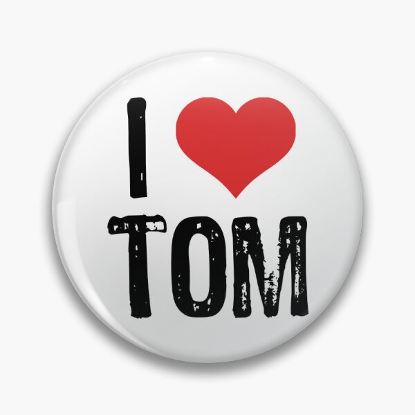 Item preview, I Love Tom  designed and sold by BlackGoldenShop.