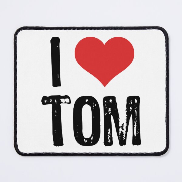 Item preview, I Love Tom  designed and sold by BlackGoldenShop.